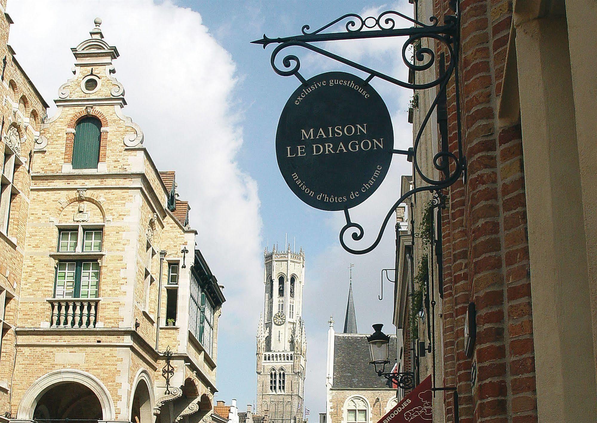 B&B Maison Le Dragon Brujas Exterior foto